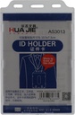 Holder ID Card Vertical 105x75mm Card Size Clear