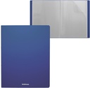 Book Display 30 Pocket Top Loaded Polypropolene  A4 Blue, ErichKrause® Matt Classic