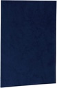 Certificate Cover Foldable Felt Padded A4 - Blue