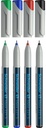 Universal marker Maxx 221 S non-perm. Wallet 4 pieces assorted Schneider