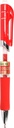 Pen Gel Ink With Grip Retractable 0.5 mm    Red
