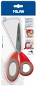Blister pack red office scissors 19 cm