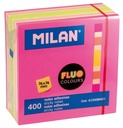 Pad 400 Fluo coloured adhesive notes 76 x 76 mm (pink, multicolour)