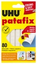 Uhu Patafix Adhesive Yellow Removeble Pads 80'S