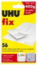 Putty Tack Double-Sided Adhesive  56 pcs Pads    White    UHU-Fix