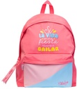 Backpack 15.5" Carouge Blue & Pink