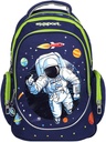Backpack 2 Multiple Compartment 17.5in, Kids - Spaceman -Exsport