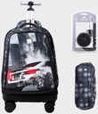 Trolly Backpack With Removable Wheels 19" GB3937T Assorted Design