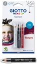 Bls 3 Pencils Giotto Makeup Vampire