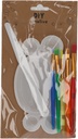 Painting Brush with Pallet Set
