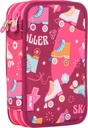 Filled double decker pencil case Roller special series, pink