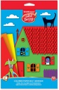 Colored paper self-adhesive ArtBerry®, B5, 10 sheets, 10 colors