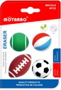 Eraser Sport Series Set of 4pcs