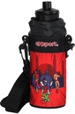 Water Bottle BPA W/ Shoulder Strap Kids - Super-Hero -Exsport