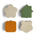 Silicone Lunchbox Organizers Set of 4-C6290361061008