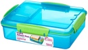 Lunch Box 975ML, Snack Attack Duo - Assorted Color