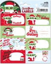 Star Wars Christmas Self-Adhesive Labels