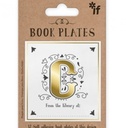 Letter Book Plates - Letter C