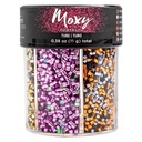 Bottled Glitter - AC - Tube Confetti - 2.5 X 3.35 - 6 Compartment Glitter Jar - Holiday
