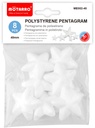 Polystyrene Pentagram 40mm/8pcs