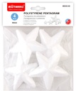 Polystyrene Pentagram 80mm/4pcs