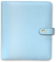 Planner A5 Monthly Claender, 120 gsm, 12 Lined Pages, 12 Grid Pages, 12 Plain Pages, Sky Blue Carpe