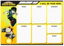 My Hero Academia A4 Weekly Planner