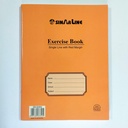 Exercises Book W/PVC 10 Mm Square 100'S 23.5 X 17 - Brown Cover