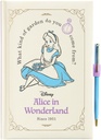 Disney Alice In Wonderland Premium A5 Notebook With Pen