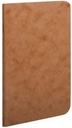 Age Bag, Stapled Small Notebook 9X14Cm 48 Sheets Lined Tobacco