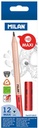 Lead Pencil Maxi Hb Graphite Pencils, Triangular Box 12
