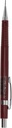 Pencil Mechanical Plastic 0.7 mm Dark Red