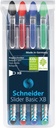 Ballpoint Pen Slider Basic XB Wallet 4 Pieces Schneider